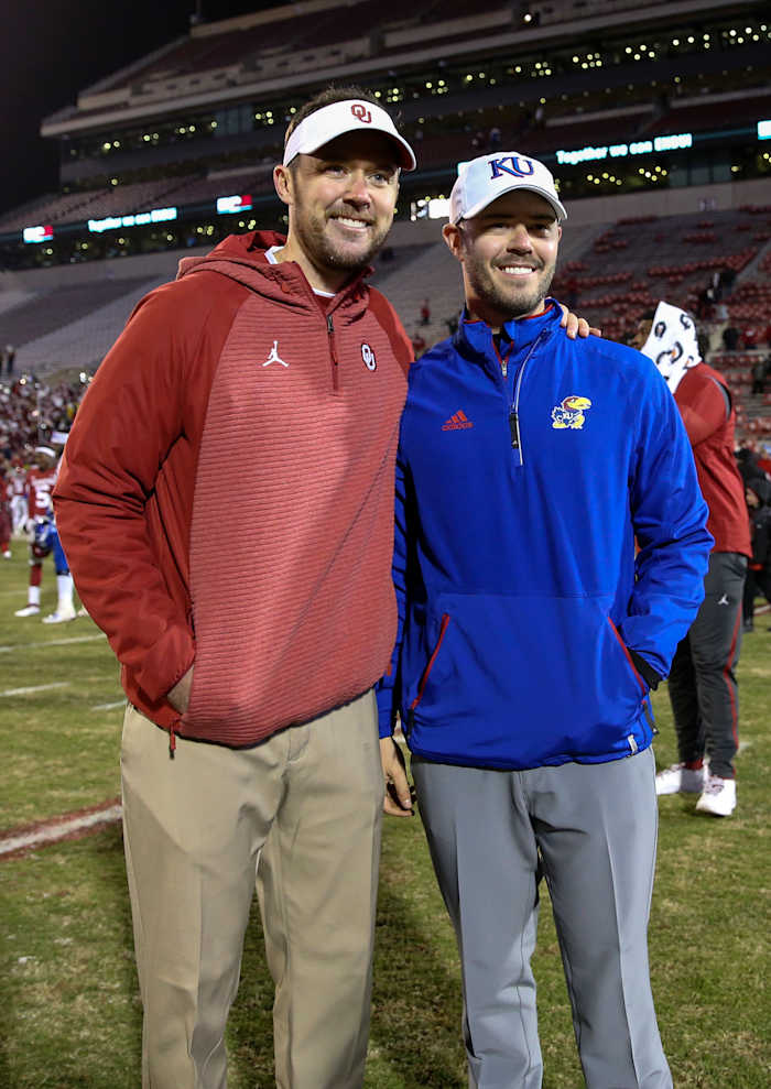 Lincoln Riley and Garrett Riley